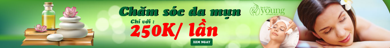 Chăm sóc da mụn tại Young Spa & Cilinic