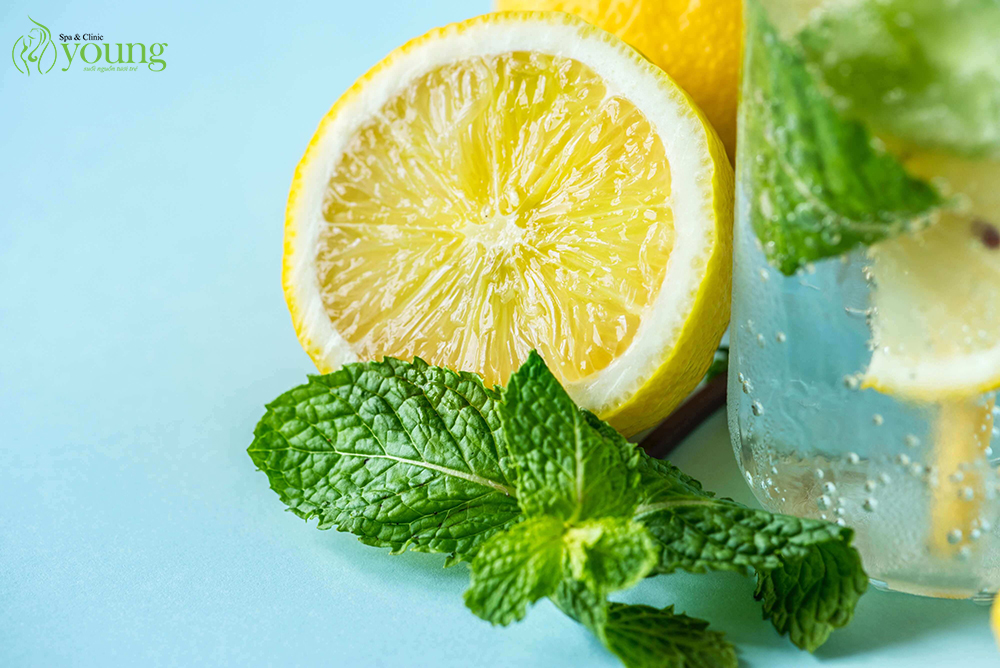 Trị thâm quầng mắt bằng lá bạc hà
