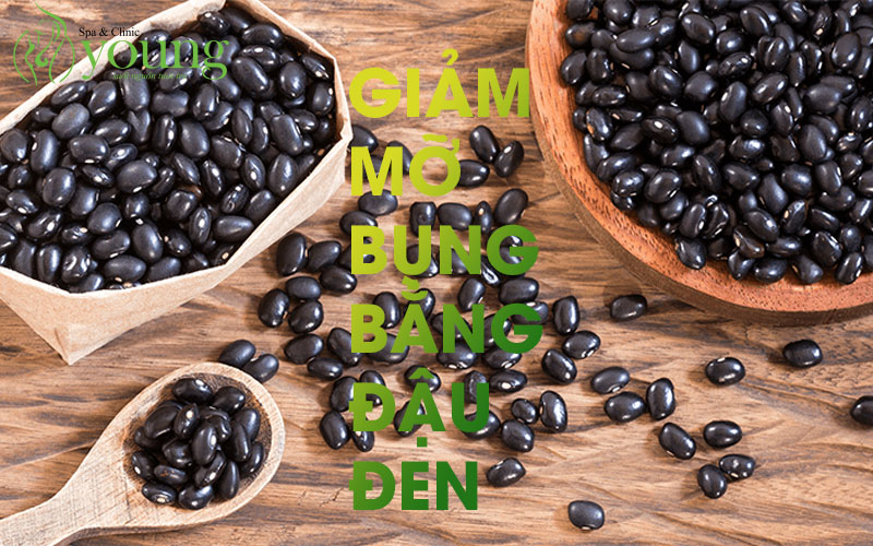 Giảm mỡ bụng bằng đậu đen, giảm ngay 2 cm trong vòng 2 tuần